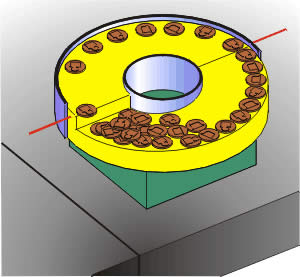 Mobile vibratory feeder