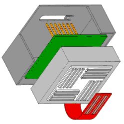 AC magnetic platen sensor